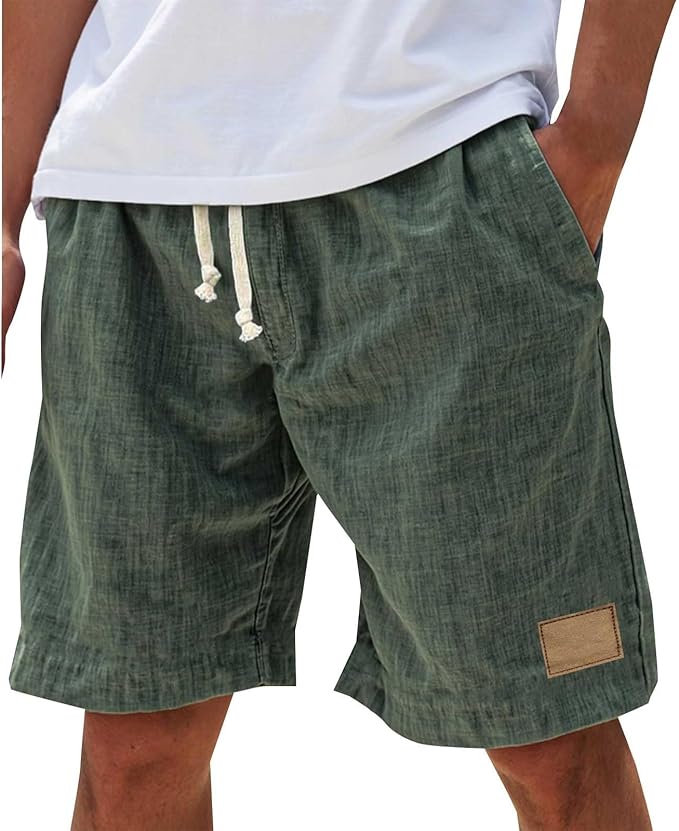 Luke - Men's Relaxed Casual Lace Shorts for Summer