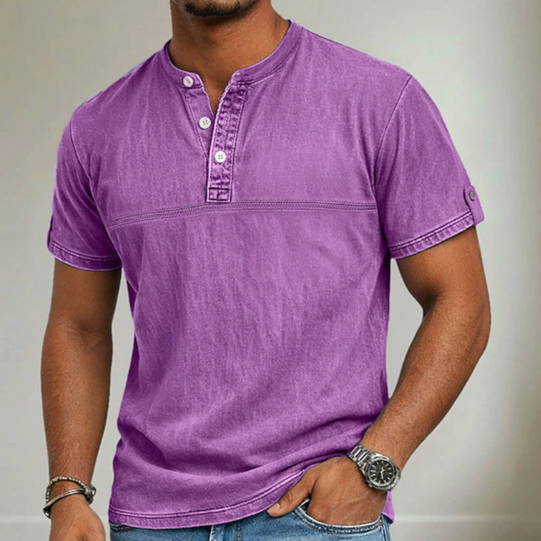 Dean | Vintage Henley T-Shirt