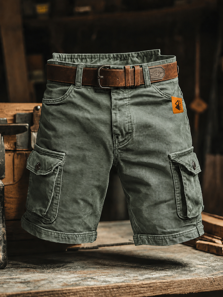 Adam | Men's Relaxed-Fit Vintage Cargo Pants with Pockets