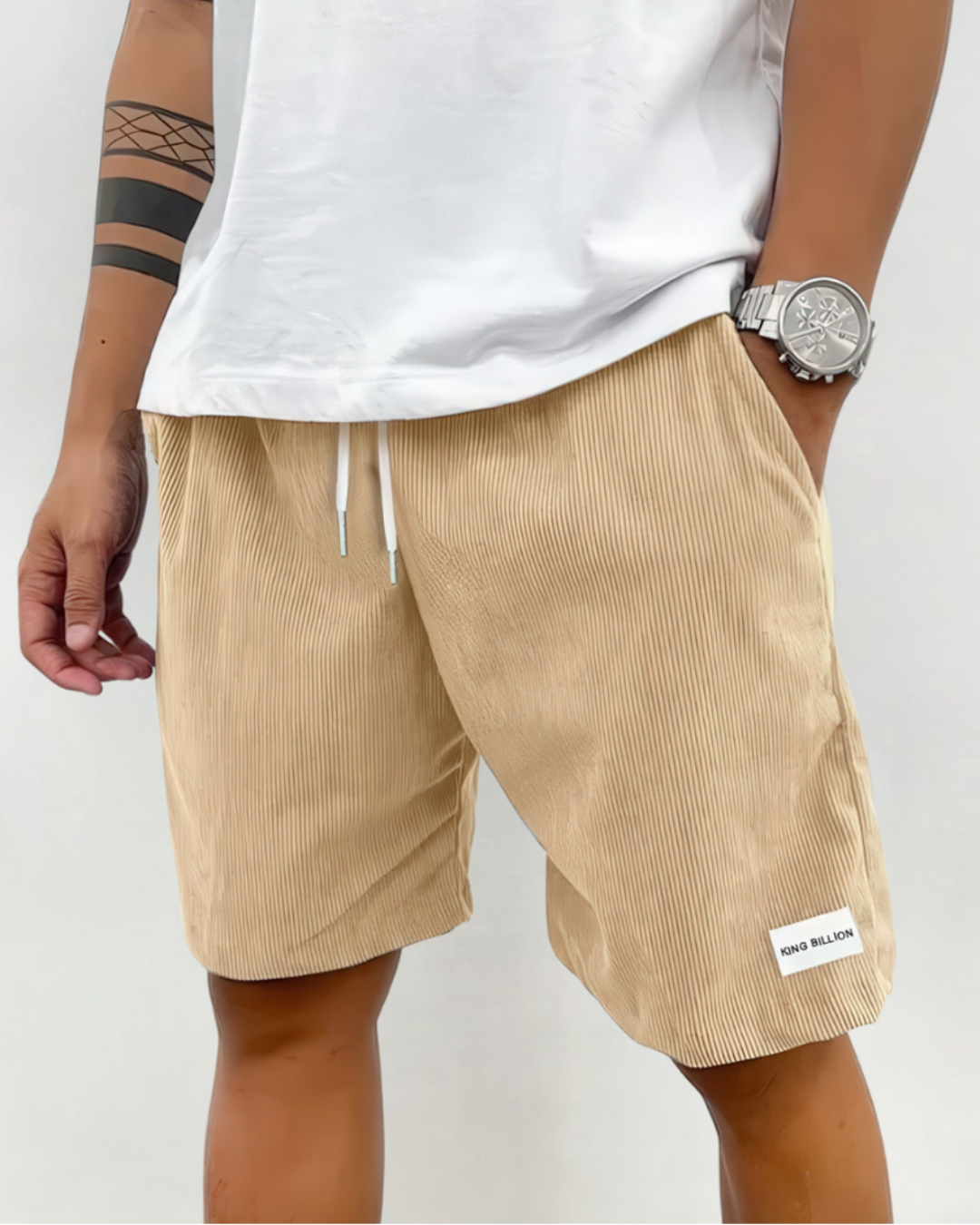 Rico | Men's Relaxed Knee-Length Casual Shorts