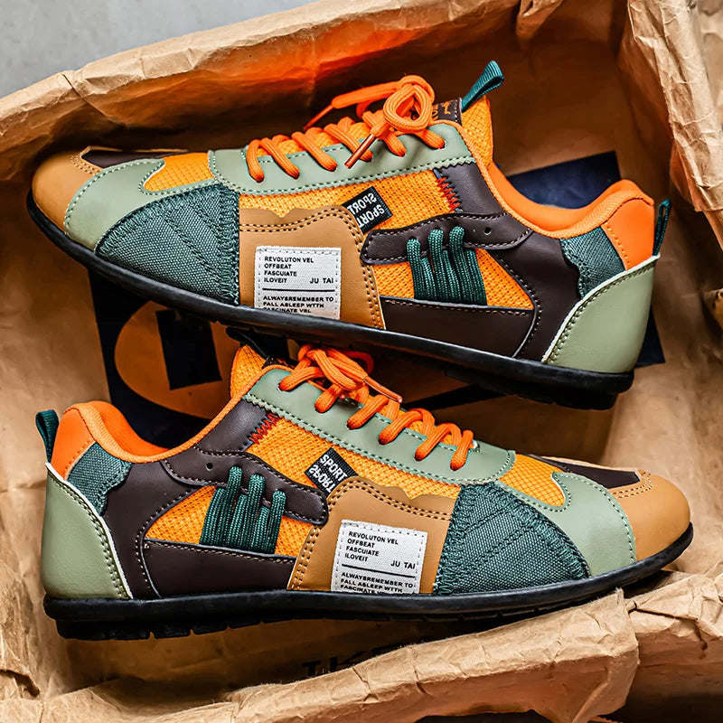 Diego | Retro Color-Block Sneakers