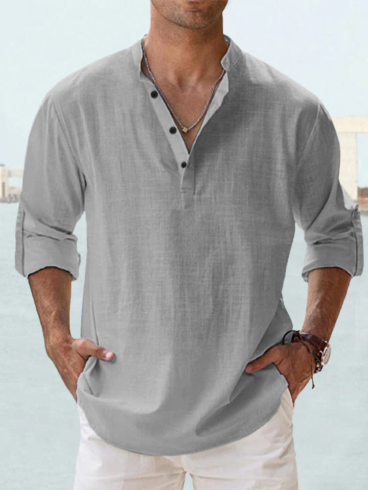 Marcus | Breathable Linen Shirt