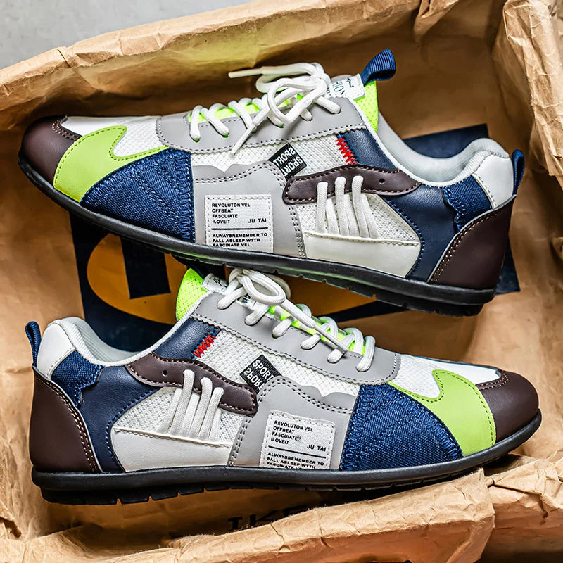 Diego | Retro Color-Block Sneakers