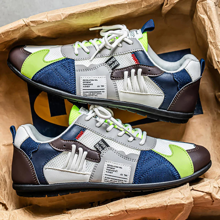 Diego | Retro Color-Block Sneakers