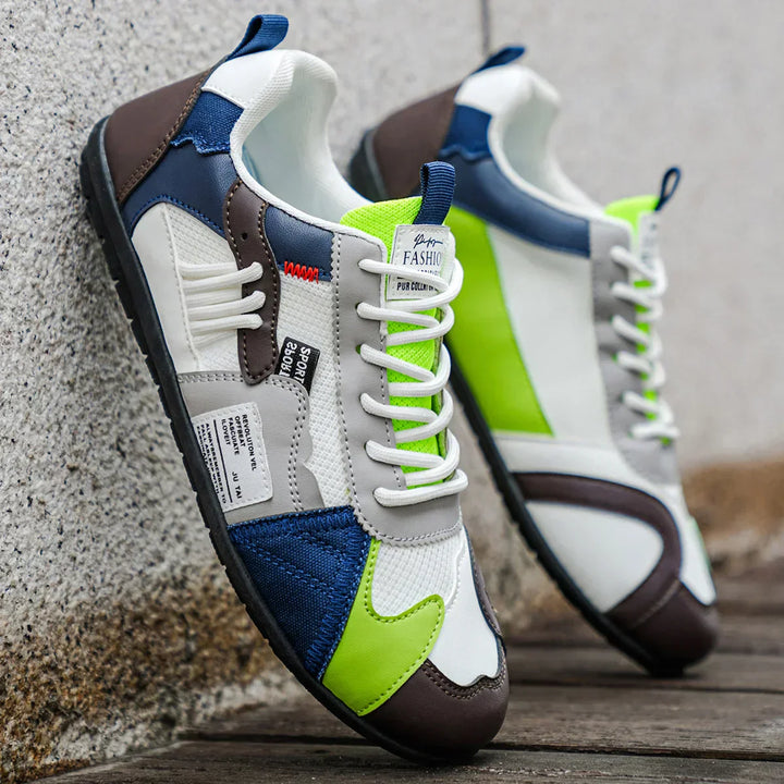 Diego | Retro Color-Block Sneakers