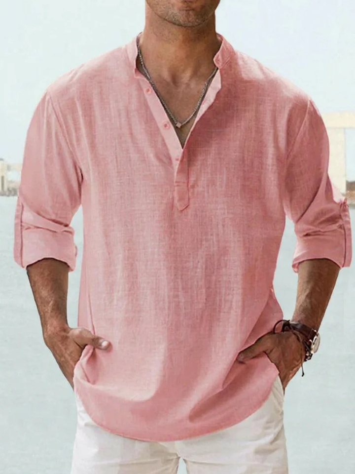 Marcus | Breathable Linen Shirt