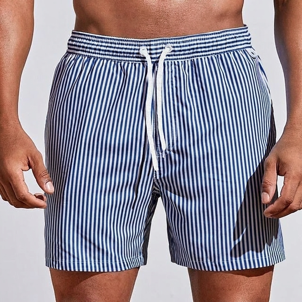 Varel | Men's Striped Swim Shorts