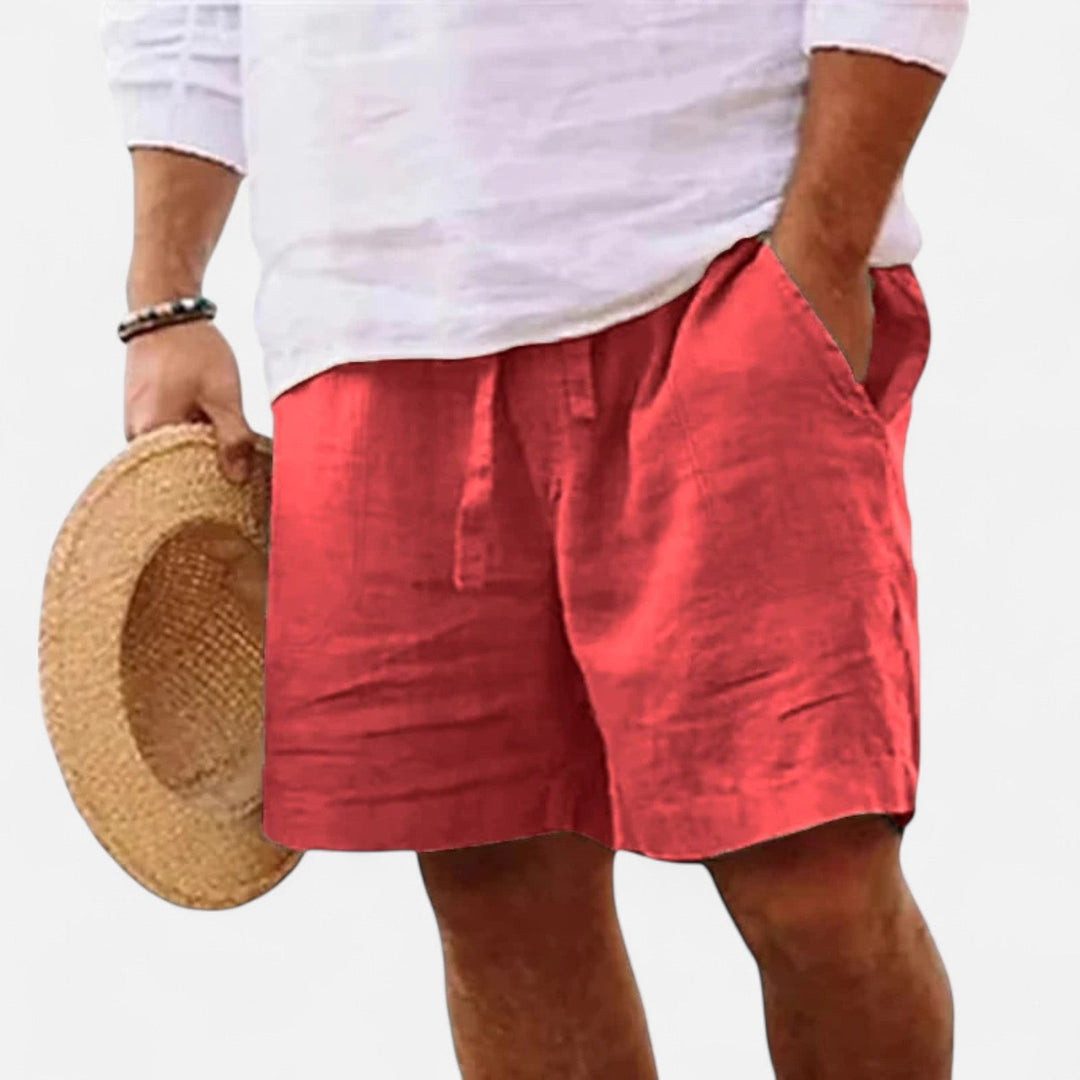 Lorenzo | Men's Relaxed Straight-Fit Summer Shorts